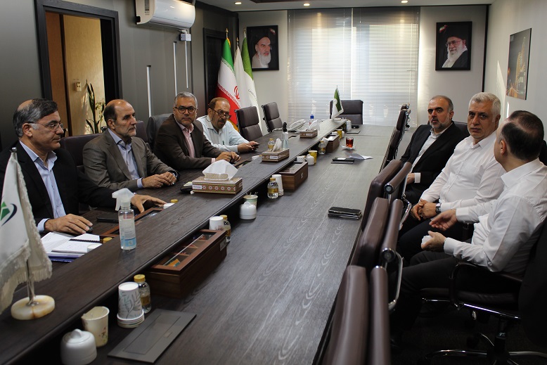 بازدید مدیران ارشد گروه مالی سپه از شرکت عمران اطلس ایرانیان