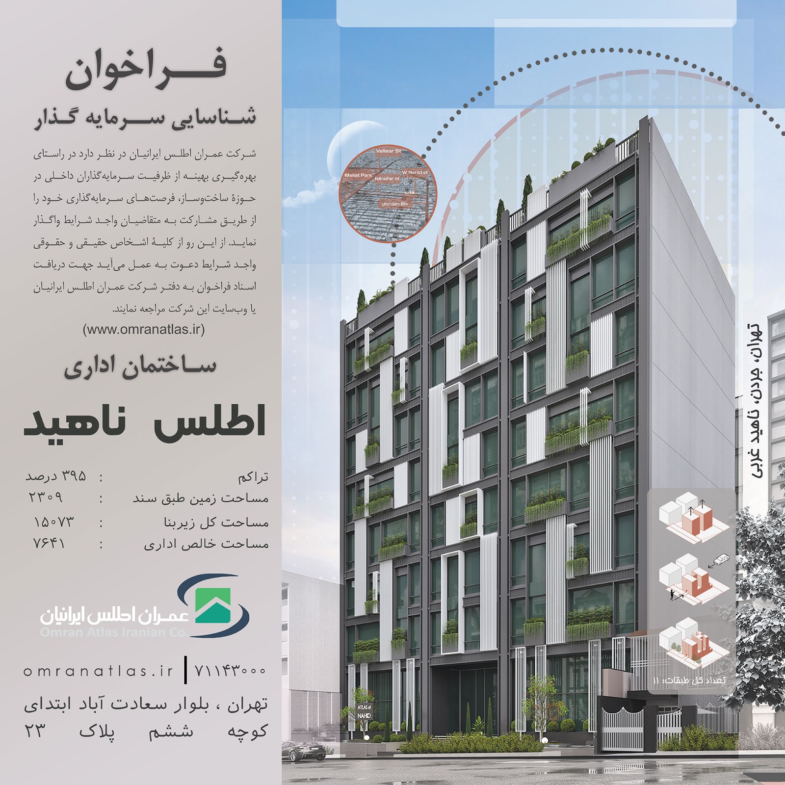 فراخوان شناسایی سرمایه‌گذار